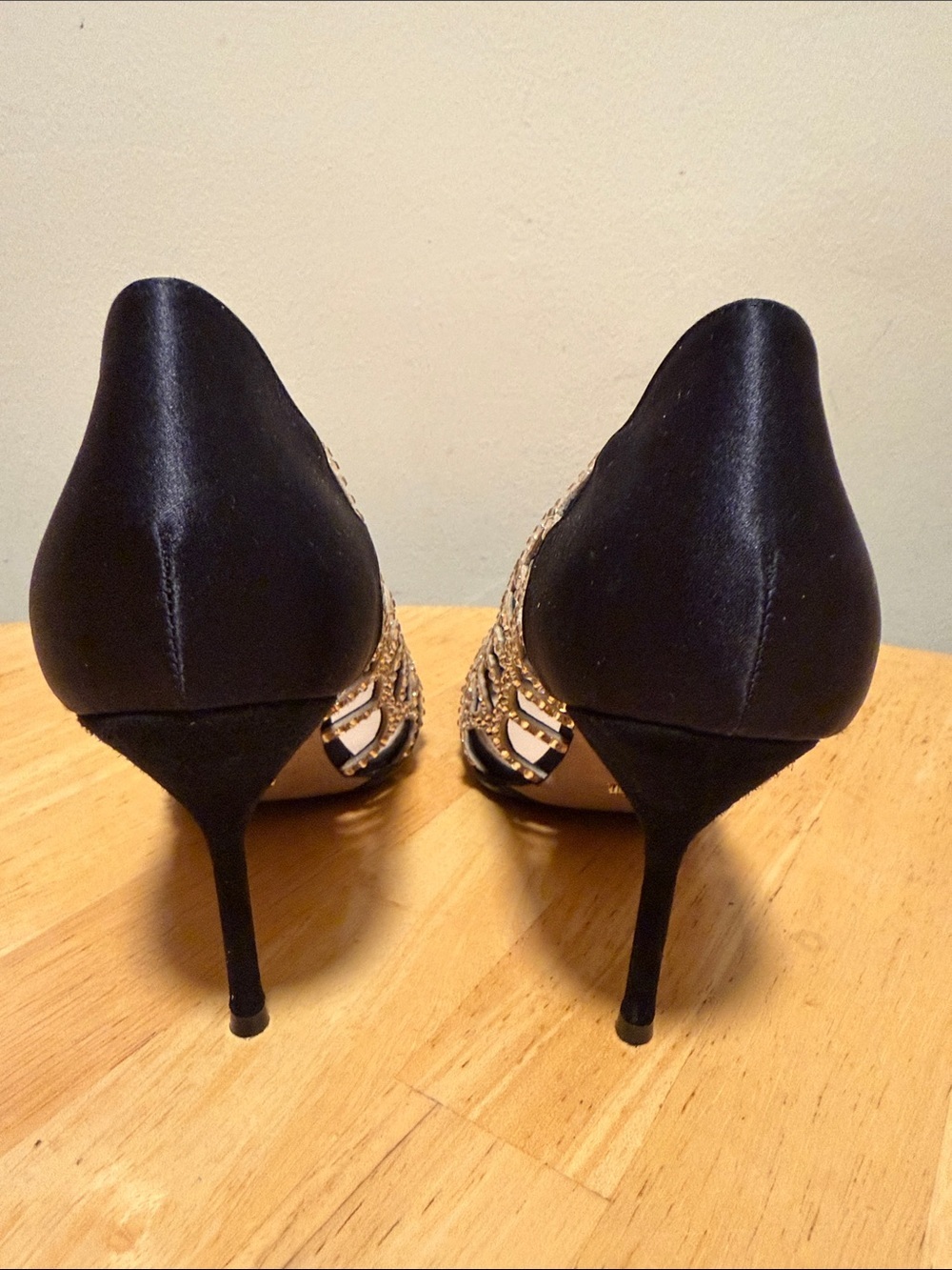 NWOT Sergio Rossi Mermaid Evening Shoes 36 1/2/6 1/2 - Picture 3 of 6